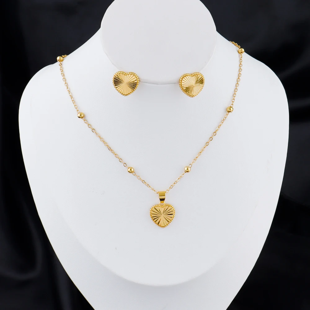 Romantisches 2-teiliges Schmuckset mit Anhänger, Halskette und Ohrringen, perfekt für Frauen, Bräute, Hochzeiten, Geschenke und Mädchen-Geburtstage – Detail 34
