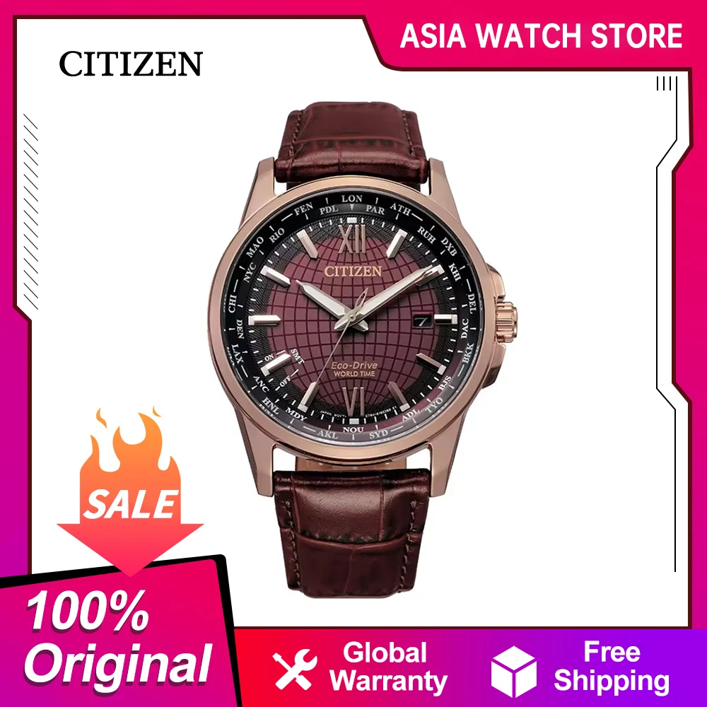 CITIZEN Original Japanese watch Eco-Drive Luxury Business Men\'s watch Sapphire Glass BX1009-10X