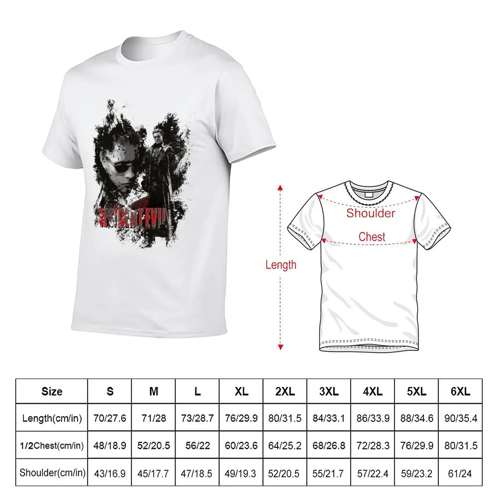 Albert Wesker T-Shirt cute clothes Short sleeve tee mens t shirts pack