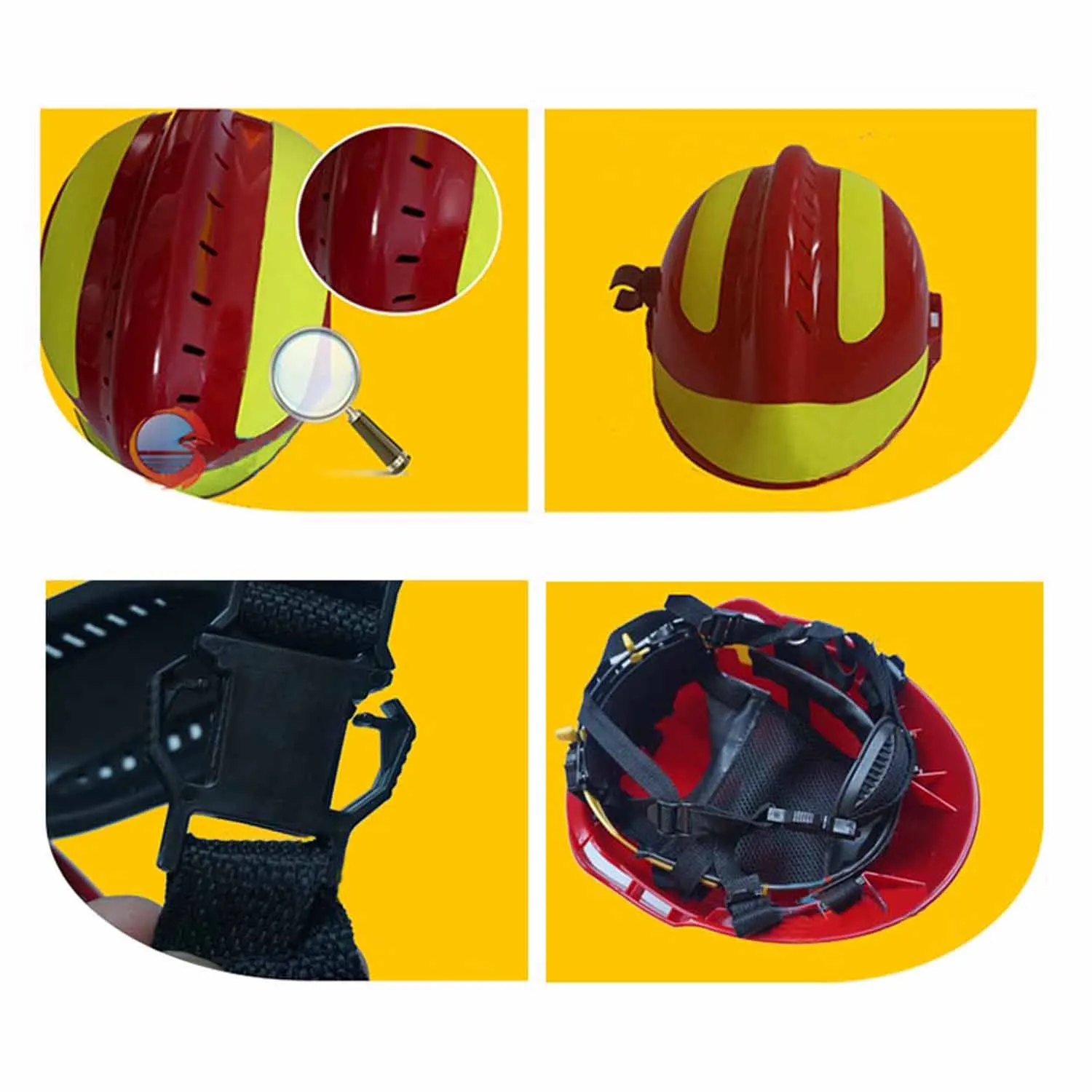 High Quality F2 Fire fighting  Light weight fire  Helmet