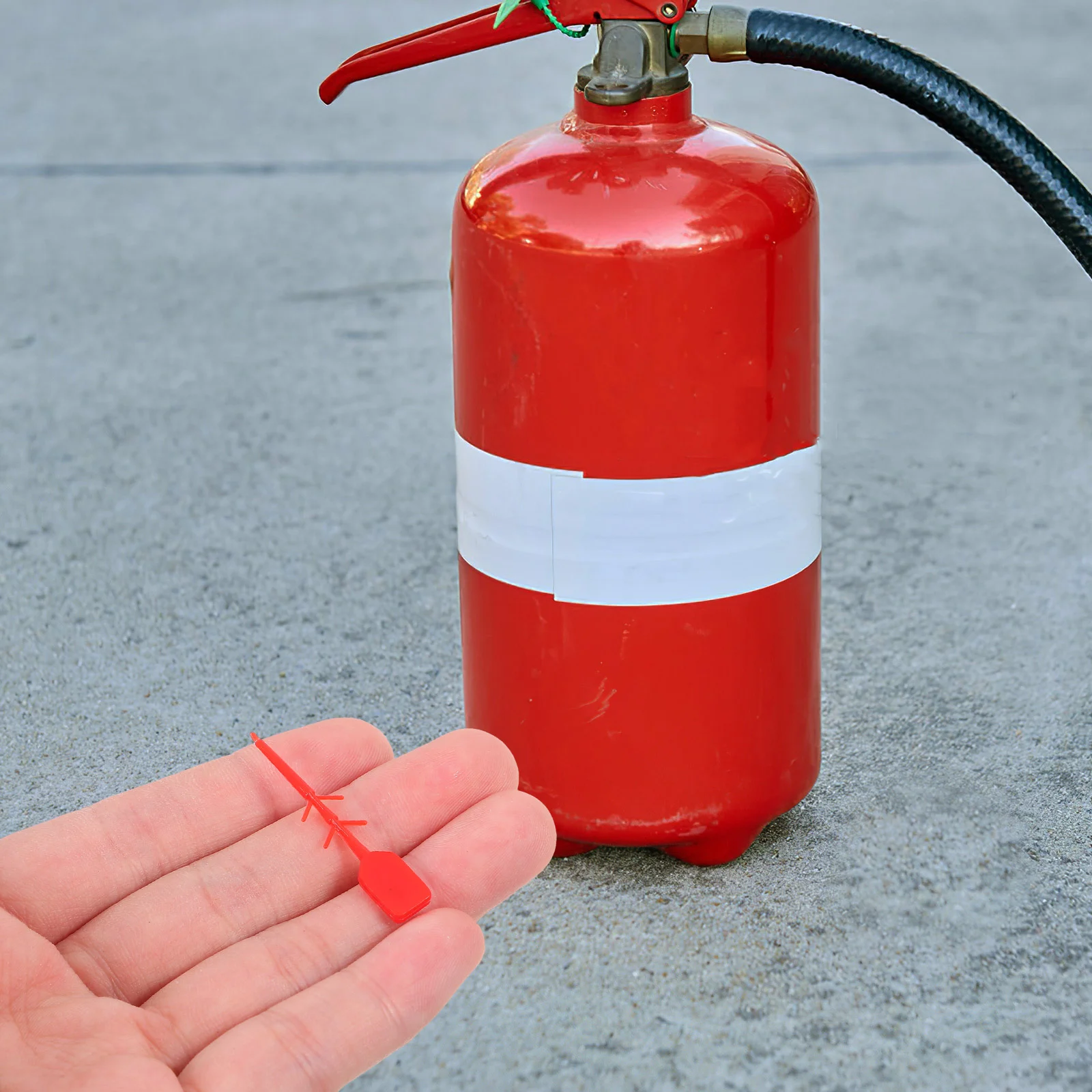 Accesorios para extintor de incendios, dispositivo de evacuación para coche, sello de seguridad de plástico, Pin de tracción húmedo, equipo de seguridad para automóvil, 1000 Uds.