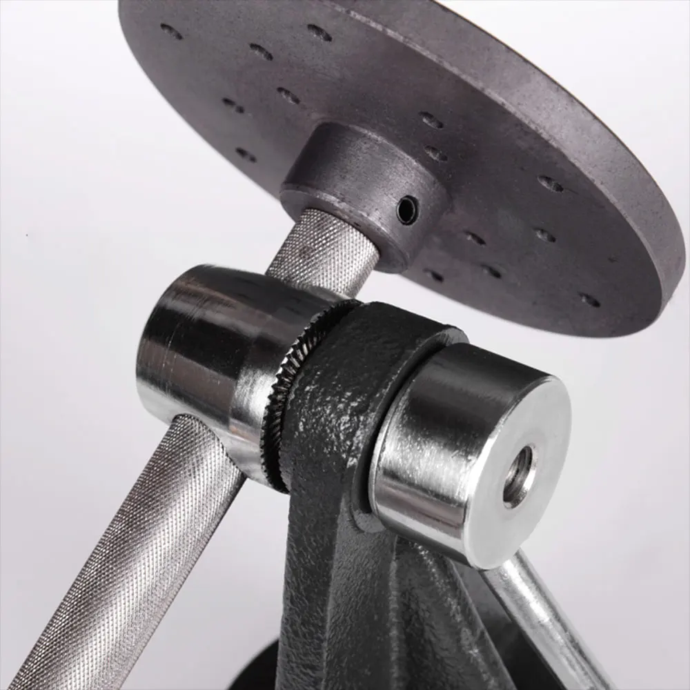 งานไม้ทําด้วยมือ DIY แกะสลัก/แกะสลักตารางการหมุนหลายมุมเหล็กหล่อ Turntable ตารางโรตารี่ยกแกะสลัก Turntable