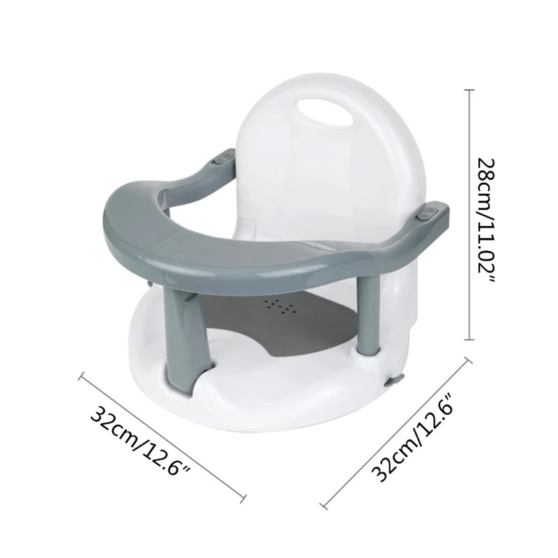 Foldable Bath Tub Baby Bathing Chair Bathtub Support Non Slip Suction Cup