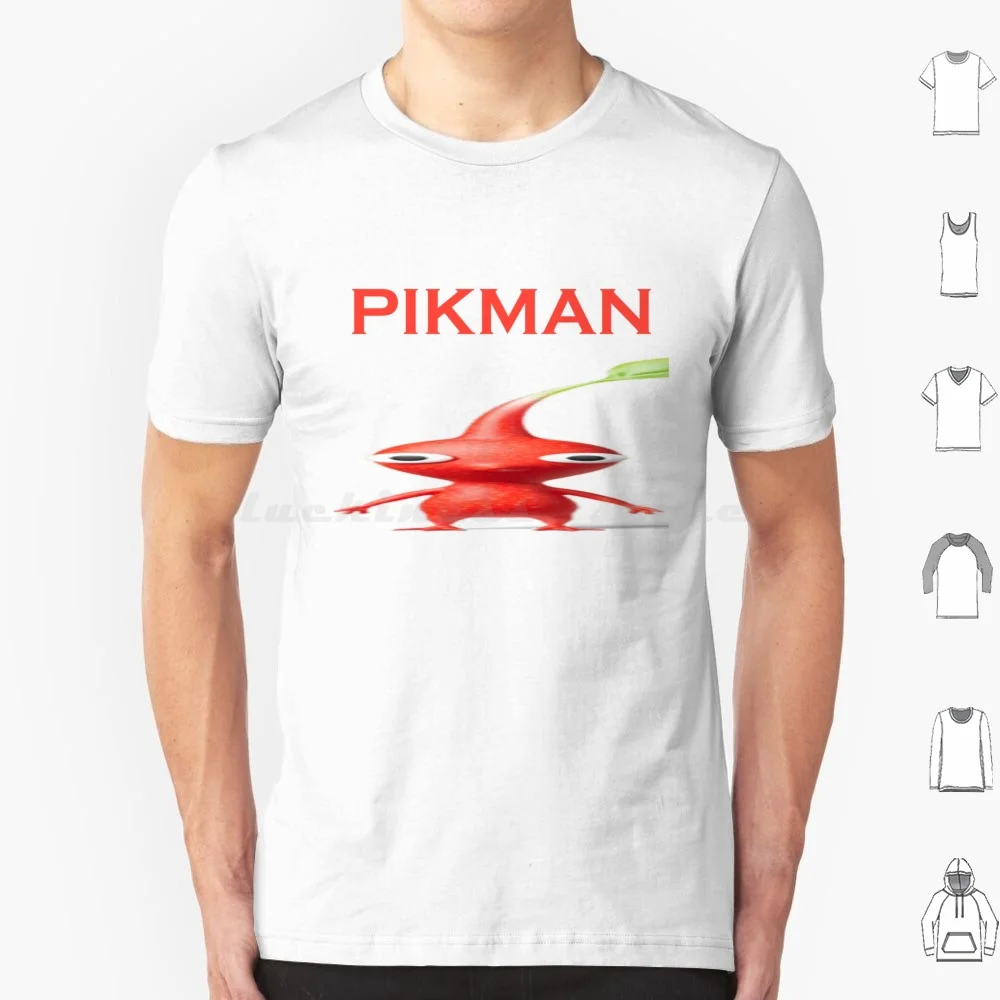 Pikman T Shirt Cotton Men Women Diy Print Thumb Cramps Pikmin Pikman