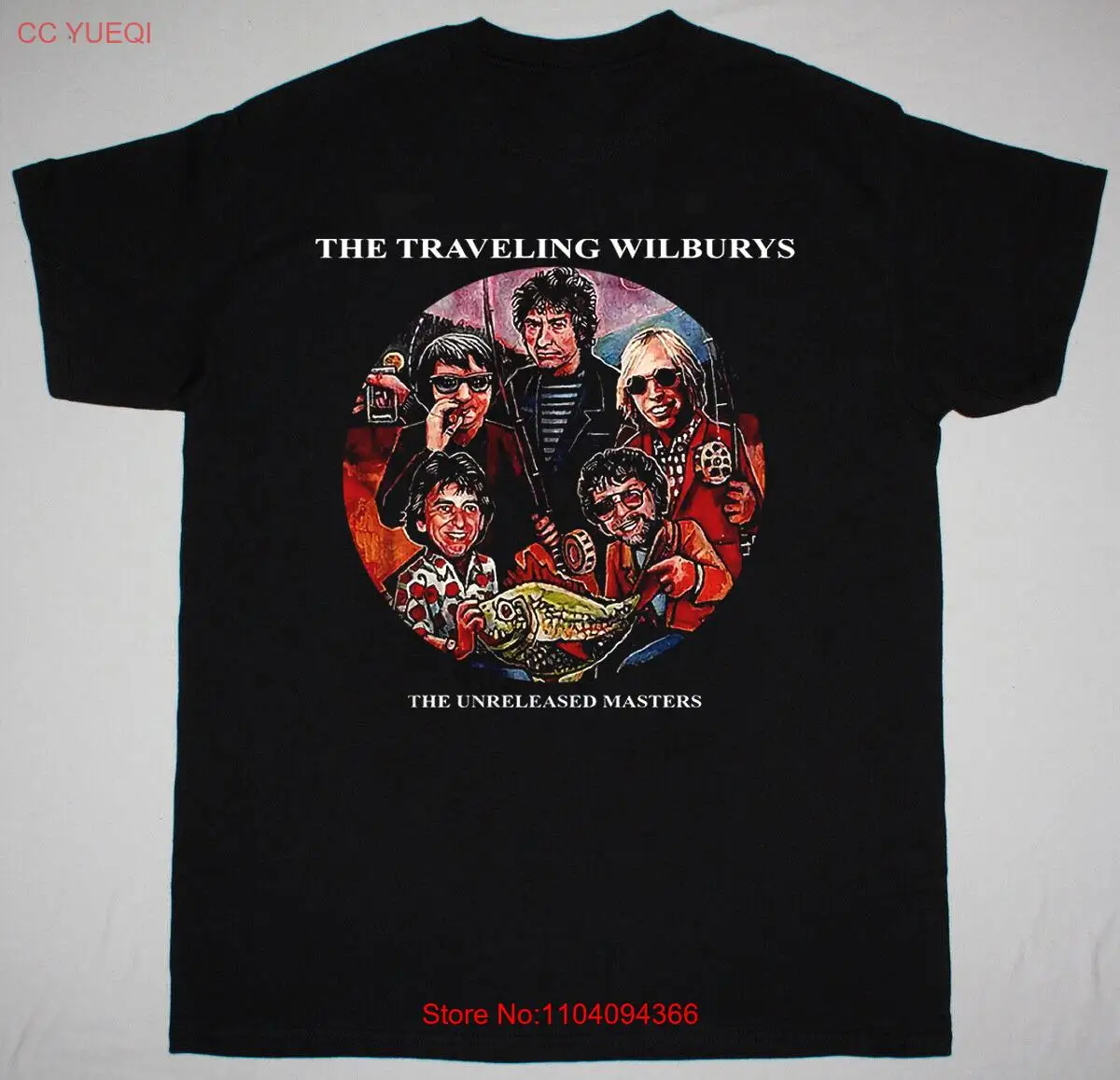 The Traveling Wilburys Vol. 1 Music Black S-5XL Gift Fan Shirt OM152