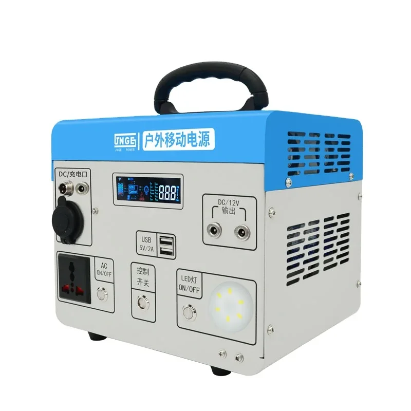 220v LifePO4 2000W power backup system emergency power solution outdoor camping solar power charging DC AC multi output