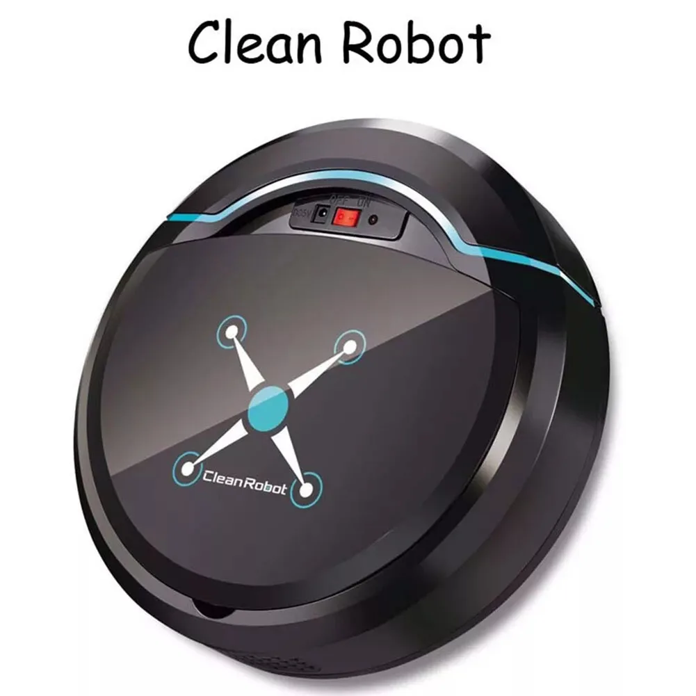 Carpet Automatic Sweeper Long Lasting Battery Clean Microcomputer Control Smart Robot Vacuum Cleaner USB Charging Mode
