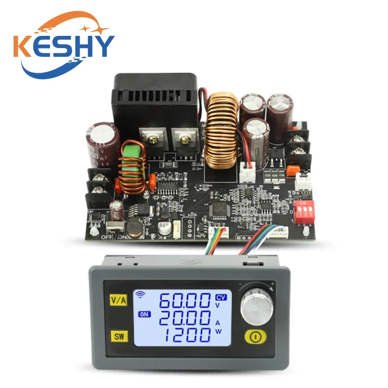 XY6020L CNC Adjustable Direct Current Stabilized Voltage Power Supply Base Plate Constant Voltage and Current Step-down Module