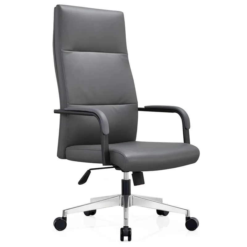 

High Quality Real Leather Chair Office Meeting Room Swivel Ergonomic Manager Executive boss Office Leather Chair