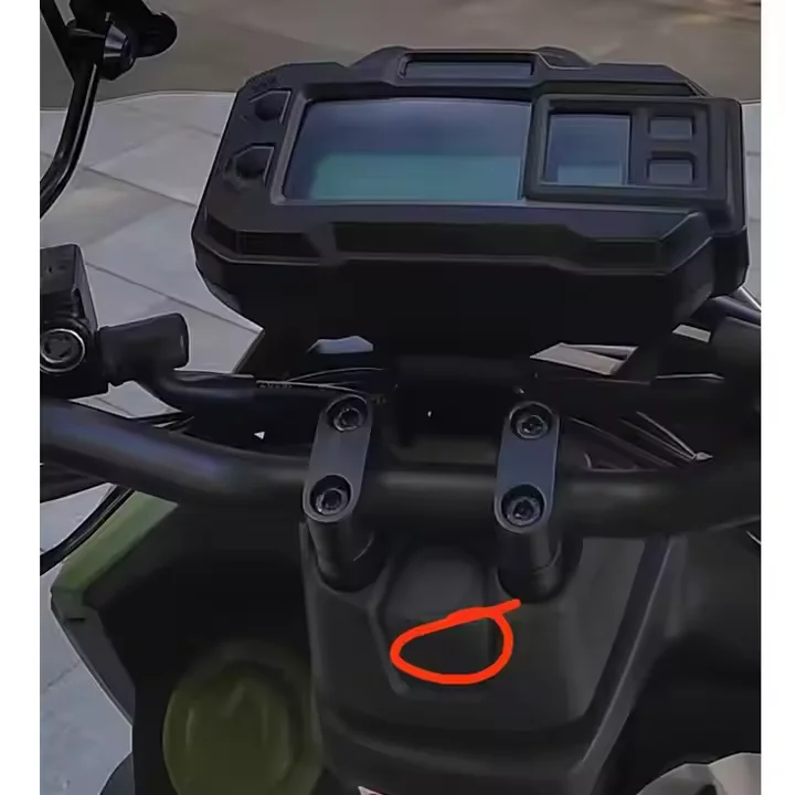 Carbon Fiber Motorcycle Direction Put Cover for Chuma tank 200cc Accessories