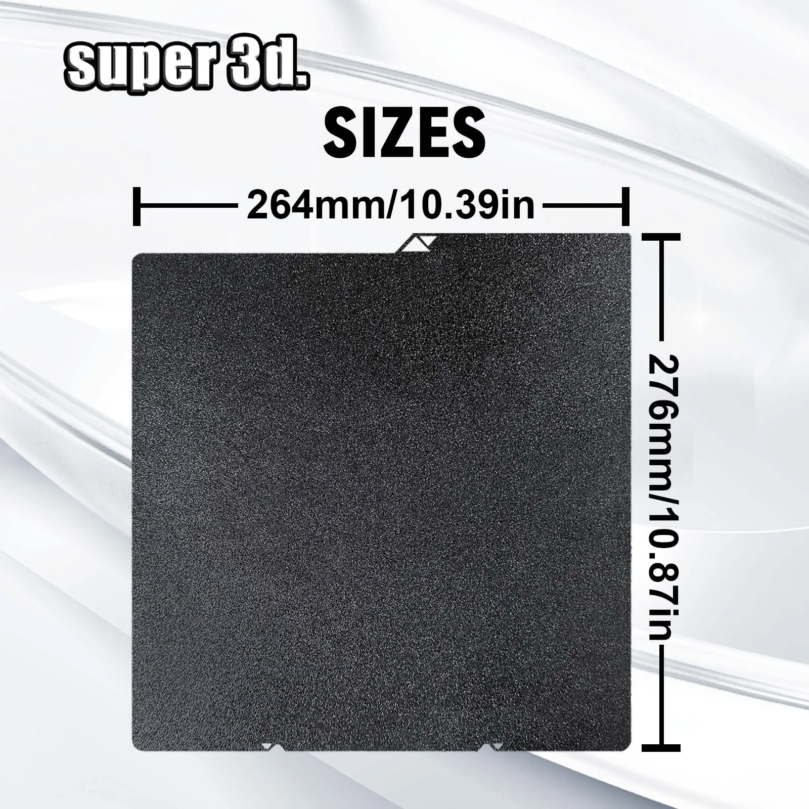 

264x276mm PEO PET For Anycubic Kobra S1 Build Plate PEI Sheet Combo Build Plate Double Sided Hotend For Kobra S1 3D Print Bed