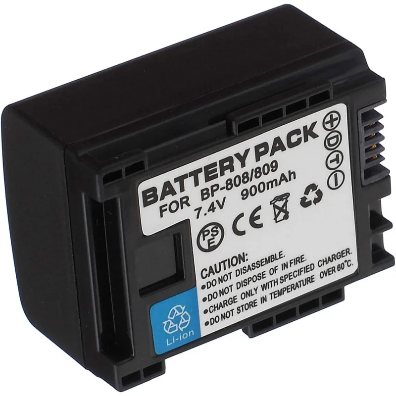 Battery Pack for Canon FS100, FS200, FS300, FS400 Flash Memory Camcorder