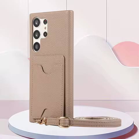 Crossbody Cards Solt Wallet Leather Case For Samsung Galaxy S22 Ultra S23 Plus A13 A33 A53 A14 A24 A34 A54 A22 A25 Bag Pocket