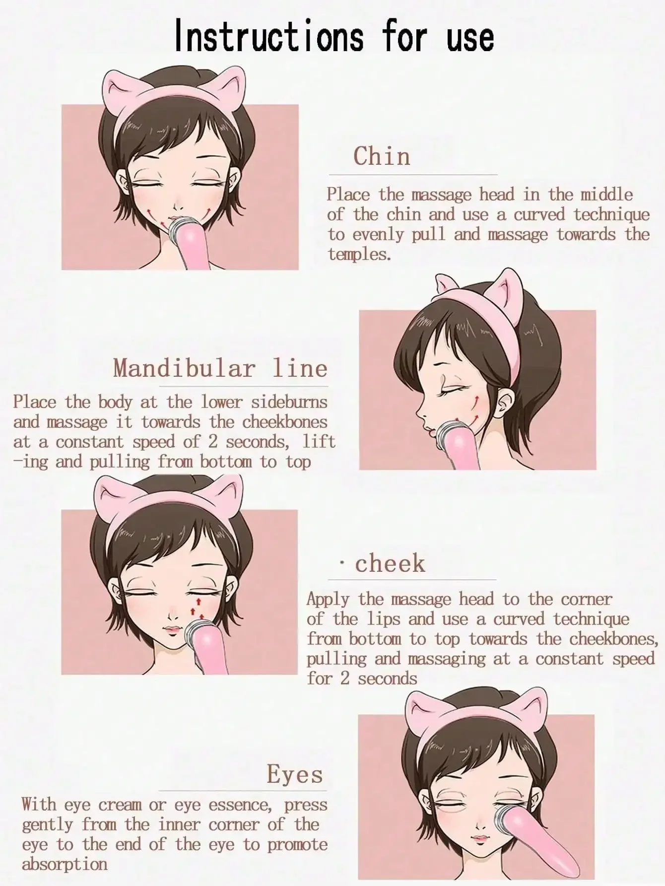 Massaggiatore per il lifting del viso - Macchina per il lifting del viso con microangolo RF Ems per la cura della pelle con fotoni LED per il viso