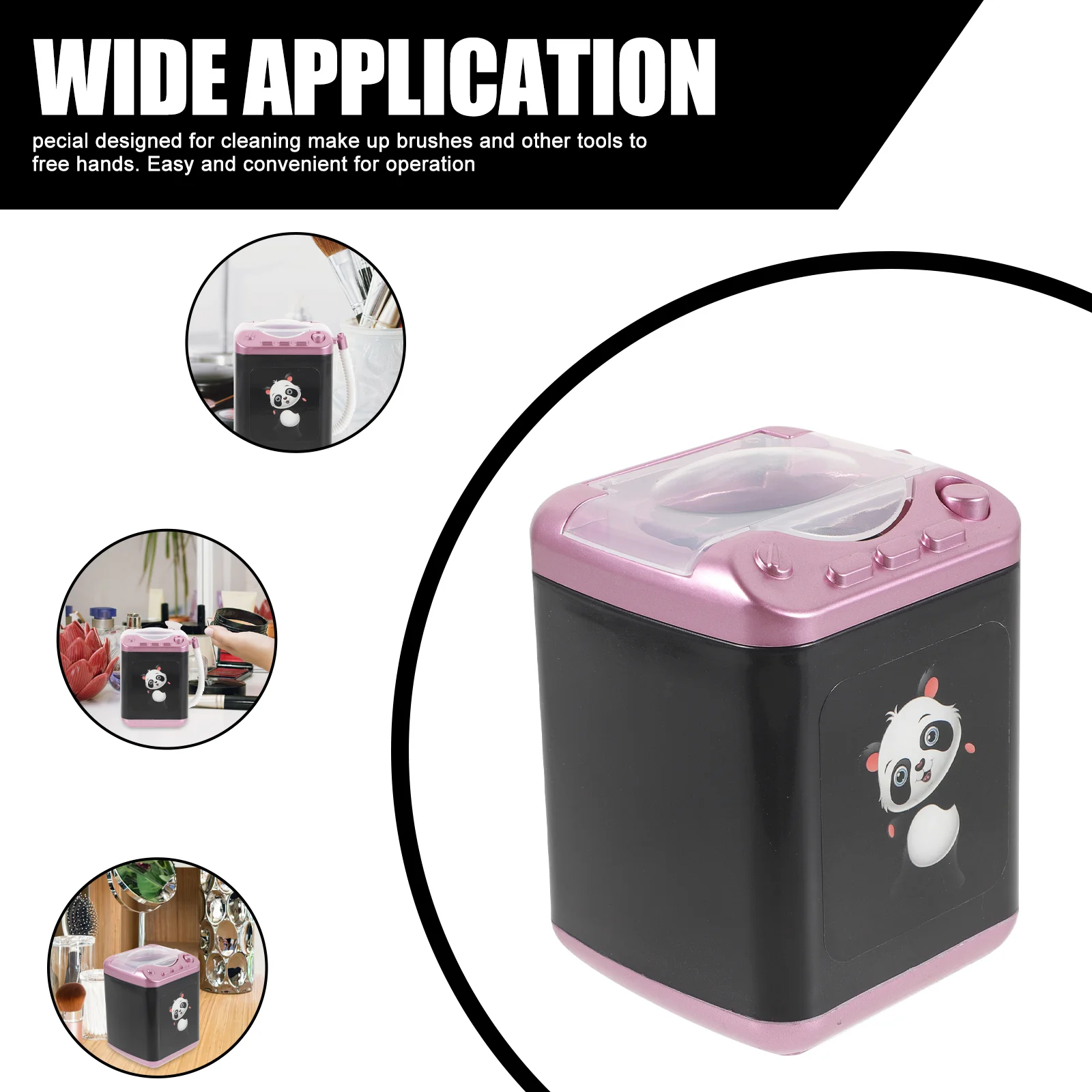 Power Brush Cleaner Electric Powered Makeup Sponge Cleaner Electric Makeup Brush Washing Machine Makeup Brush Cleaner Washer