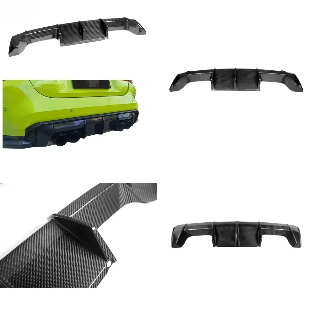 Good Quality MP Style Dry Carbon Fiber Rear Diffuser for G80 M3 G82 M4 Rear Bumper