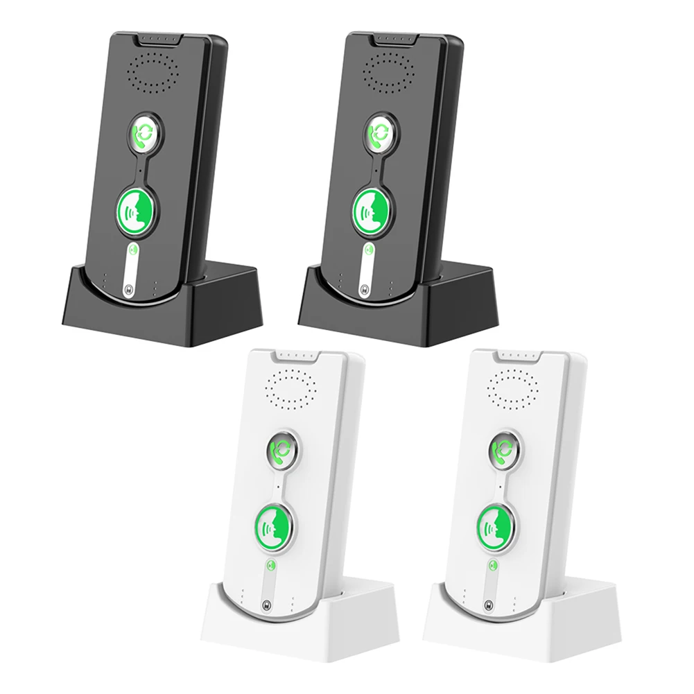 

2 Way Voice Intercom Long Range Indoor Outdoor Interphone System for Home Hospital Office Elderly Care