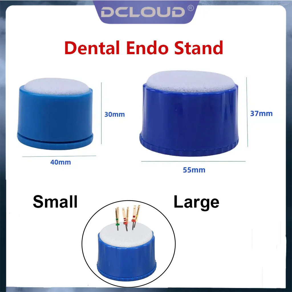 Arquivos de Canal Radicular Dental Espuma De Limpeza, Arquivo Endodôntico, Desinfecção Bloco De Limpeza, Suporte, Limpe Esponja, Suporte Autoclavável, 1Pc