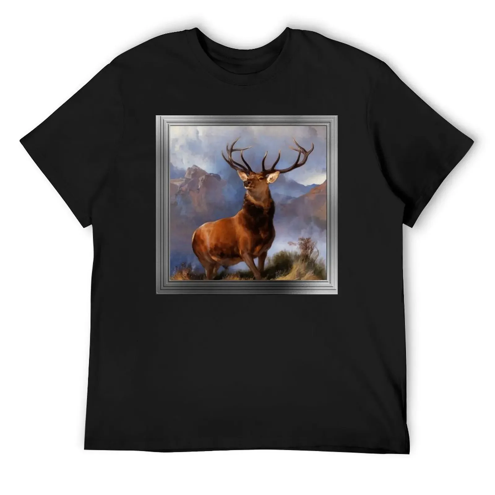 The Monarch of the Glen by Sir Edwin Henry Landseer Old Masters Classical Fine Art Reproduction T-Shirt