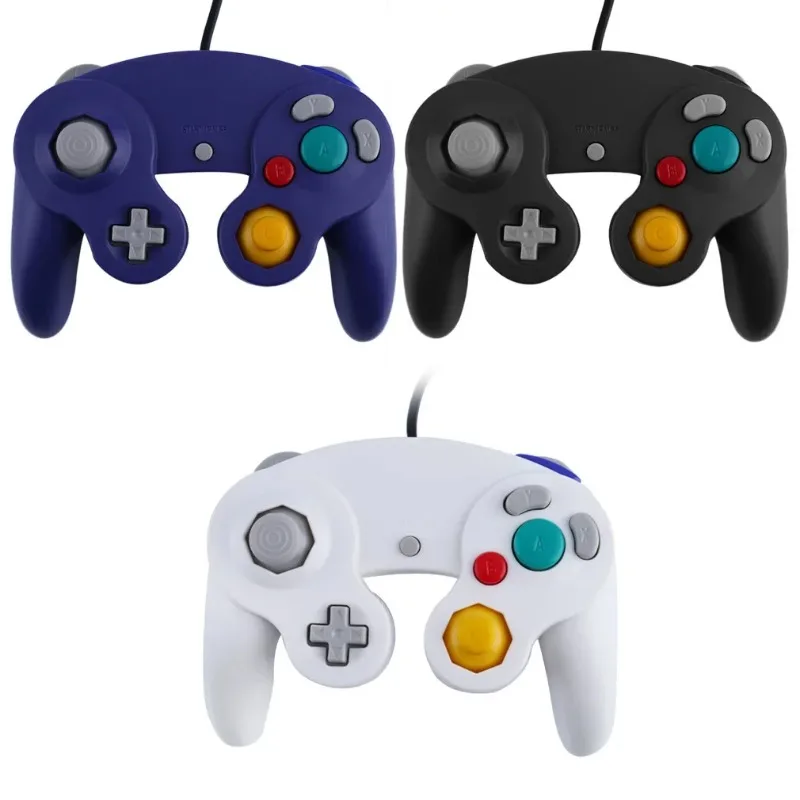 Multi-Colors for Game Cubes Controller Wired Gamepad Controller for GameCube NGC Wired Gamepad Joystick