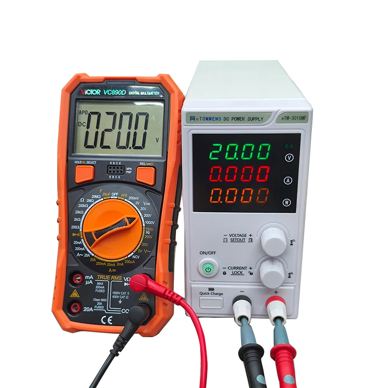 ETOMMENS Adjustable 12V 24V 300W Lab DC Bench Power Source 3A Variable Power Supply for Mobile Phone Repair Manufactured