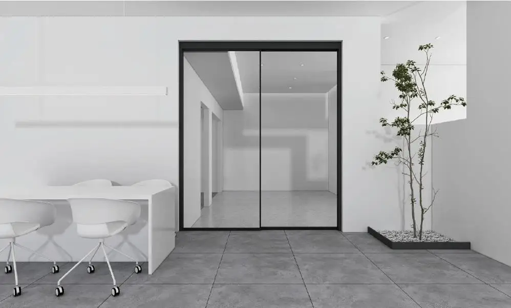 Commercial Modern Energy Efficient Soundproof Aluminum Glass Sliding Door Customized Door and Window for Home Living Room