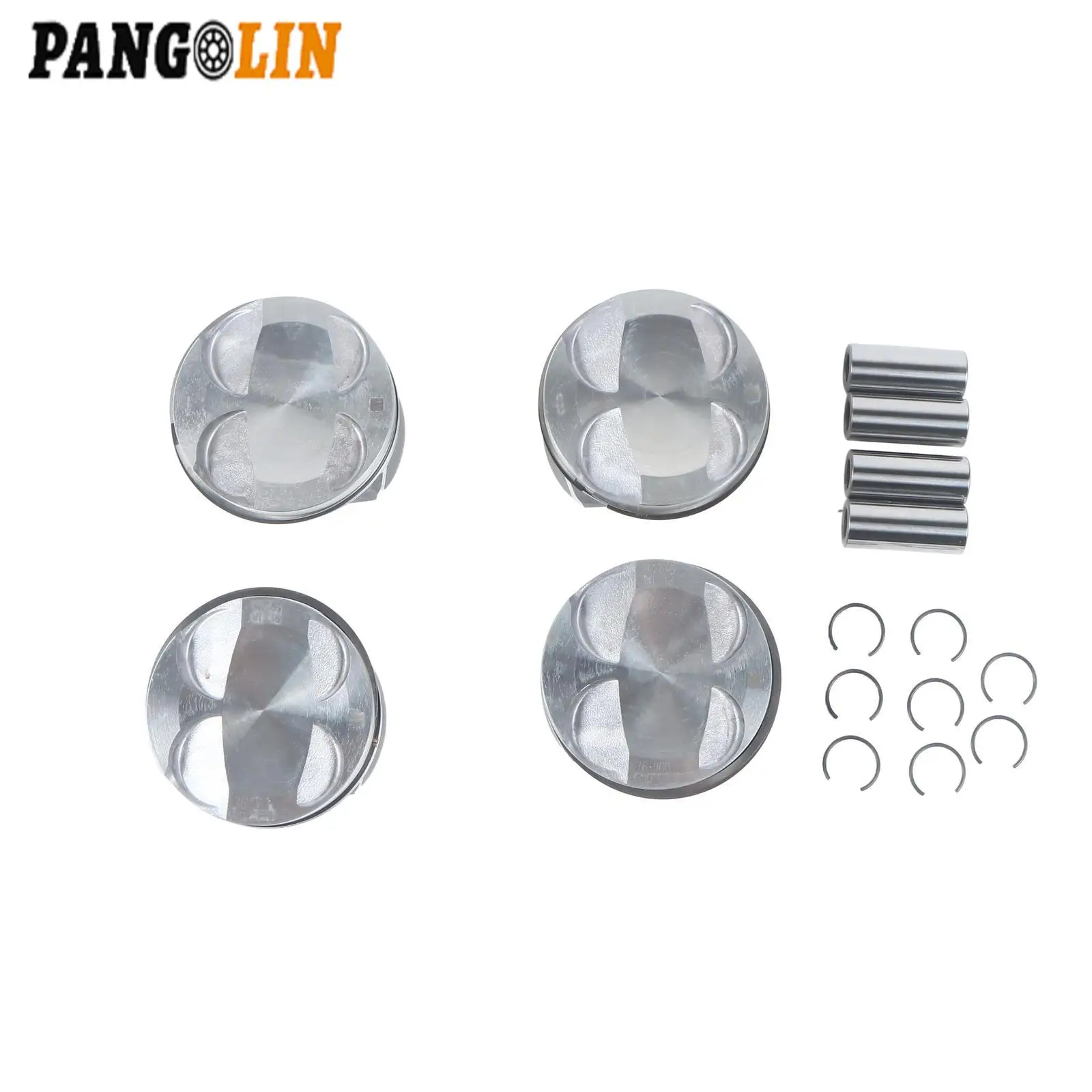 4x Zestaw tłoka i pierścieni silnika N12 N16 11257589348   Zestaw 77mm STD pasuje do MINI R55 R56 R57 R58 R60 Cooper Countryman Paceman 2006-2016