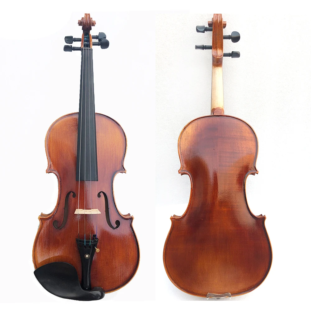Violin 4/4 Full Size Student Solid Spruce Professional Grade a White Pine Acoustic Violin Fiddle