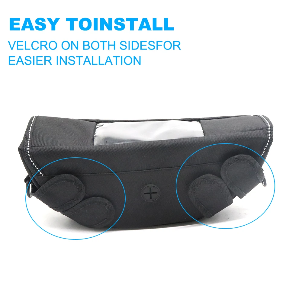 For YAMAHA WR250F XT1200Z XT660Z XT250 TW200 Tenere 700 Motorcycle Handlebar Travel Bag Waterproof Handlebar Storage Bag
