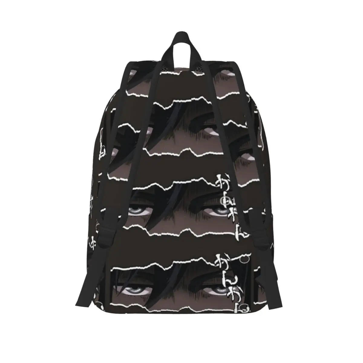 Cruel Anime Eyes Scratch Simple and Stylish Backpack Canvas Backpack Bags for women