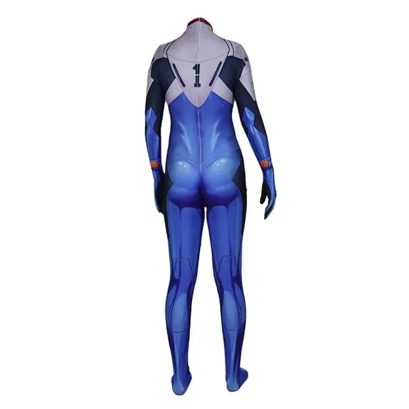 Ikari Shinji przebranie na karnawał Halloween chłopcy mężczyzna body Shinji Plugsuit superbohater Catsuit Zentai garnitury dorośli dzieci