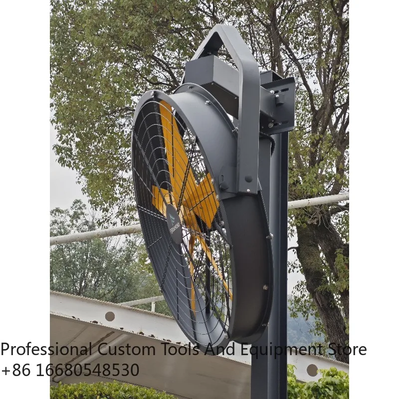 FC600-1500mm Outdoor Industrial Wall Fan with IE5 PMSM Motor 220V AC IP55 Protection Garden Fan