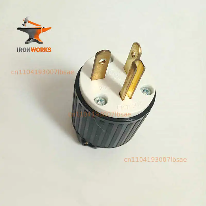 Straight type LK7620P American small plug NEMA 6-20P UL 20a250v