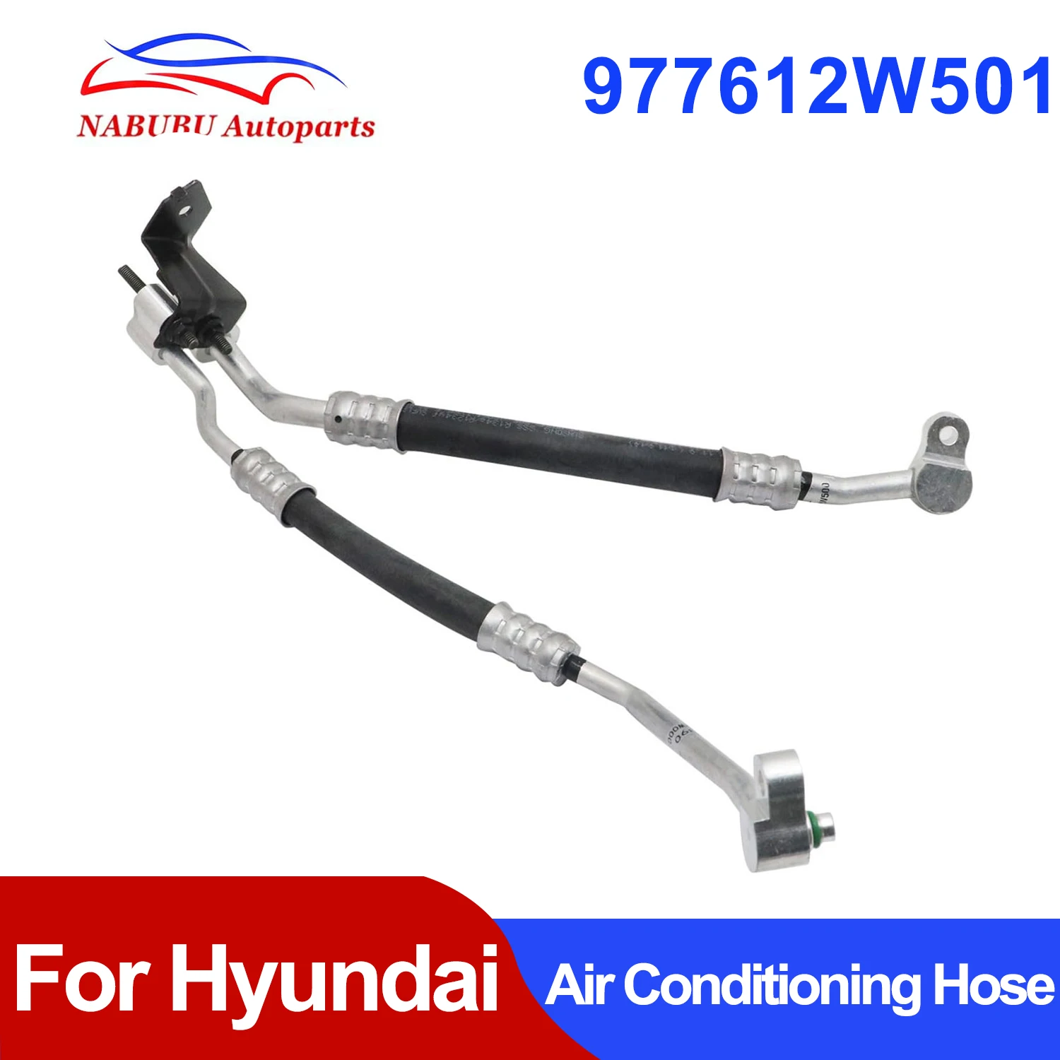 977612W501 AC Condenser Line-Front A/C Tube 1 97761-2W501 Compatible with Hyundai Santa Fe 2.4L 2013-2018