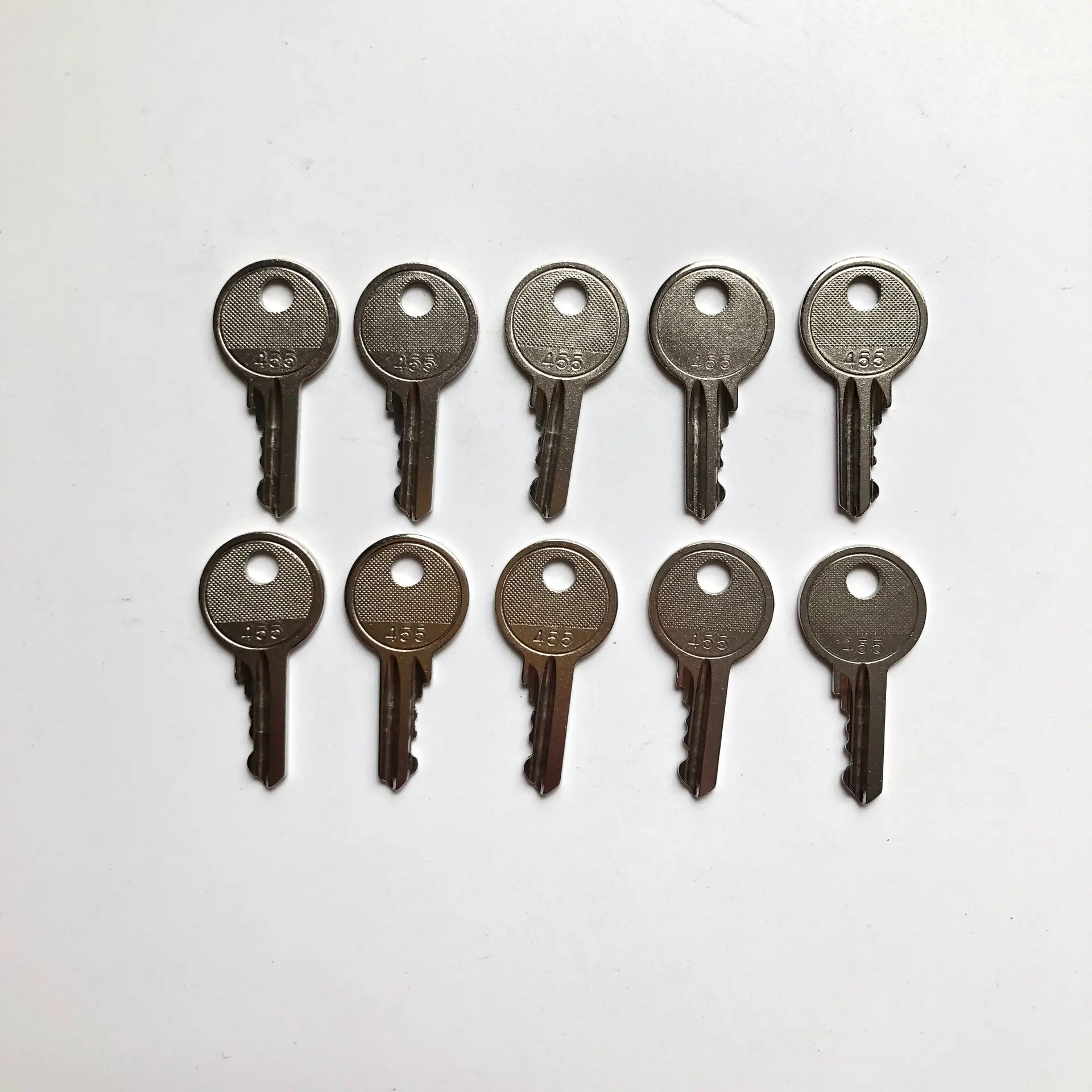 10PCS 455 Key for RONIS ELI80-0100 with Round Head