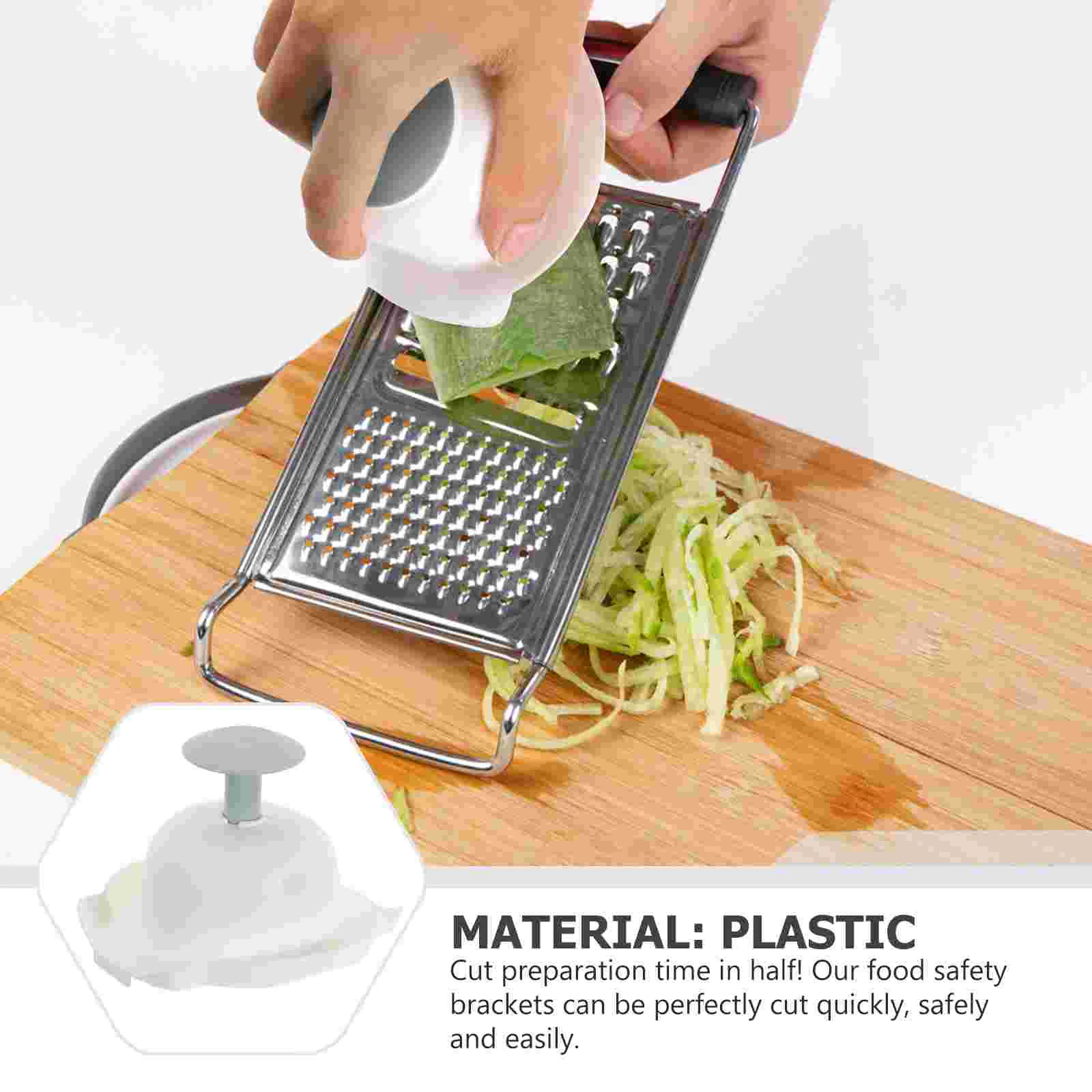 Vegetable Plastic Fingers Slicer Protector Guards for Cutting Food Safety Holder Grater Kitchen Utensil