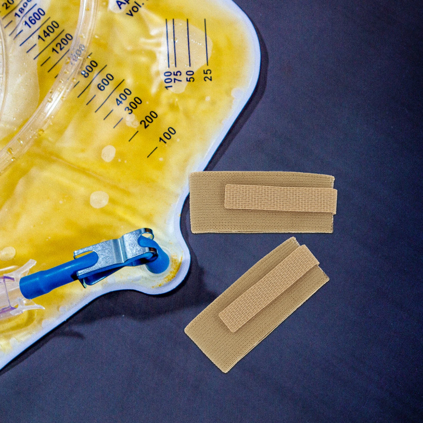 

10Pcs Urinary Pouch Belts Men Urinal Bag Fixing Band Stable Fixed Lightweight Easy to Store Male Patients Supply