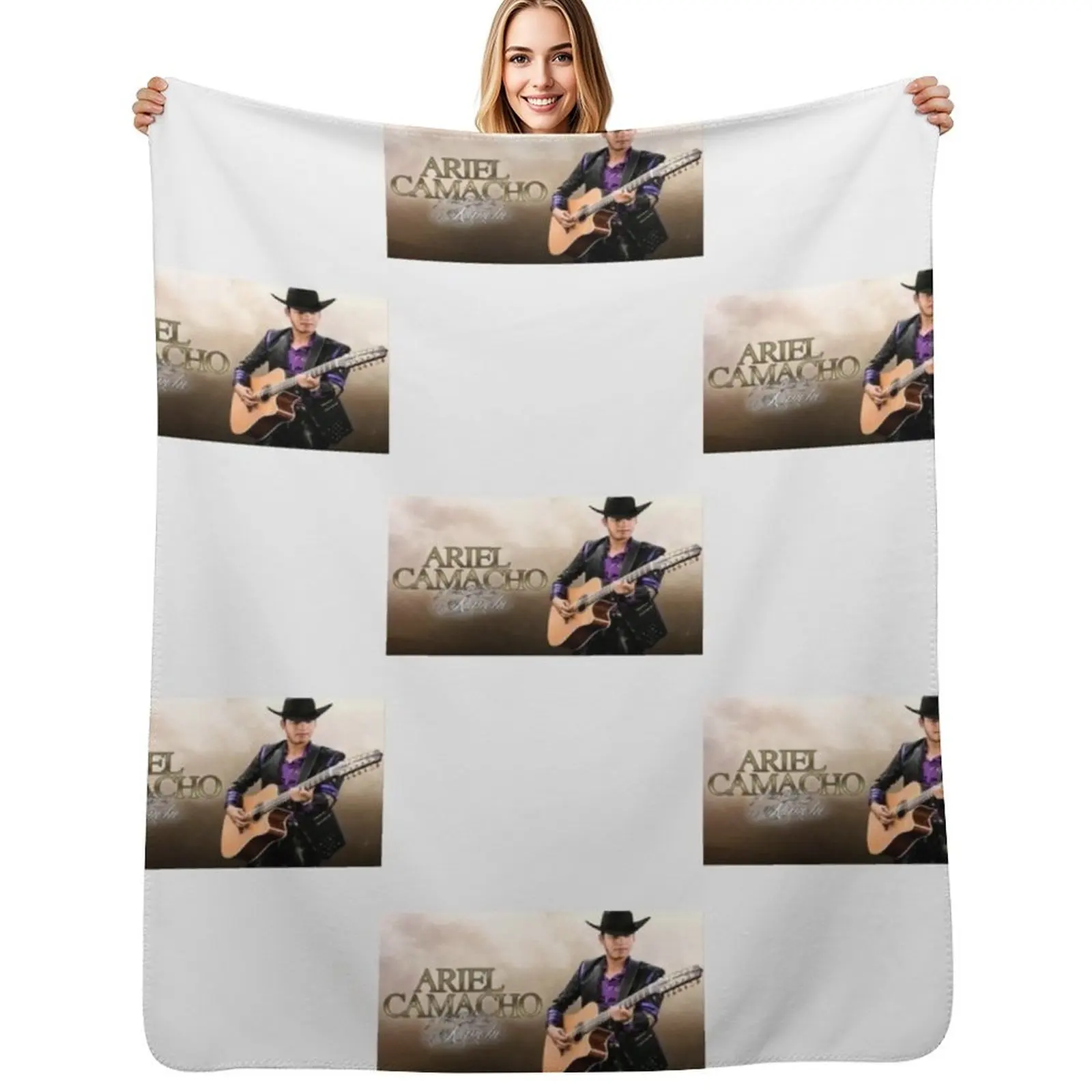 

Camacho Ariel Clasic Comfort Soft Crewneck Throw Blanket Faux Fur Soft Warm Blanket for Bed