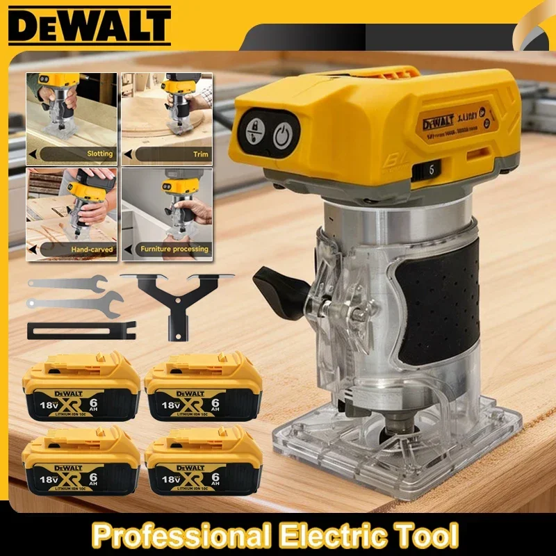 

Беспроводной электрический триммер Dewalt 33000 об/мин, бесщеточный, для обработки дерева, фрезерования, гравировки и нарезки пазов