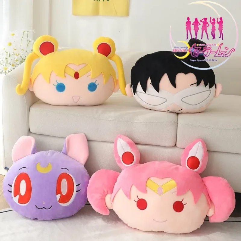 

Japan Anime Sailor Moon Kawaii Plush Toy Tsukino Usagi Stuffed Cute Cartoon Doll Soft Pillow Cushion Room Deco Girl Kids Gifts