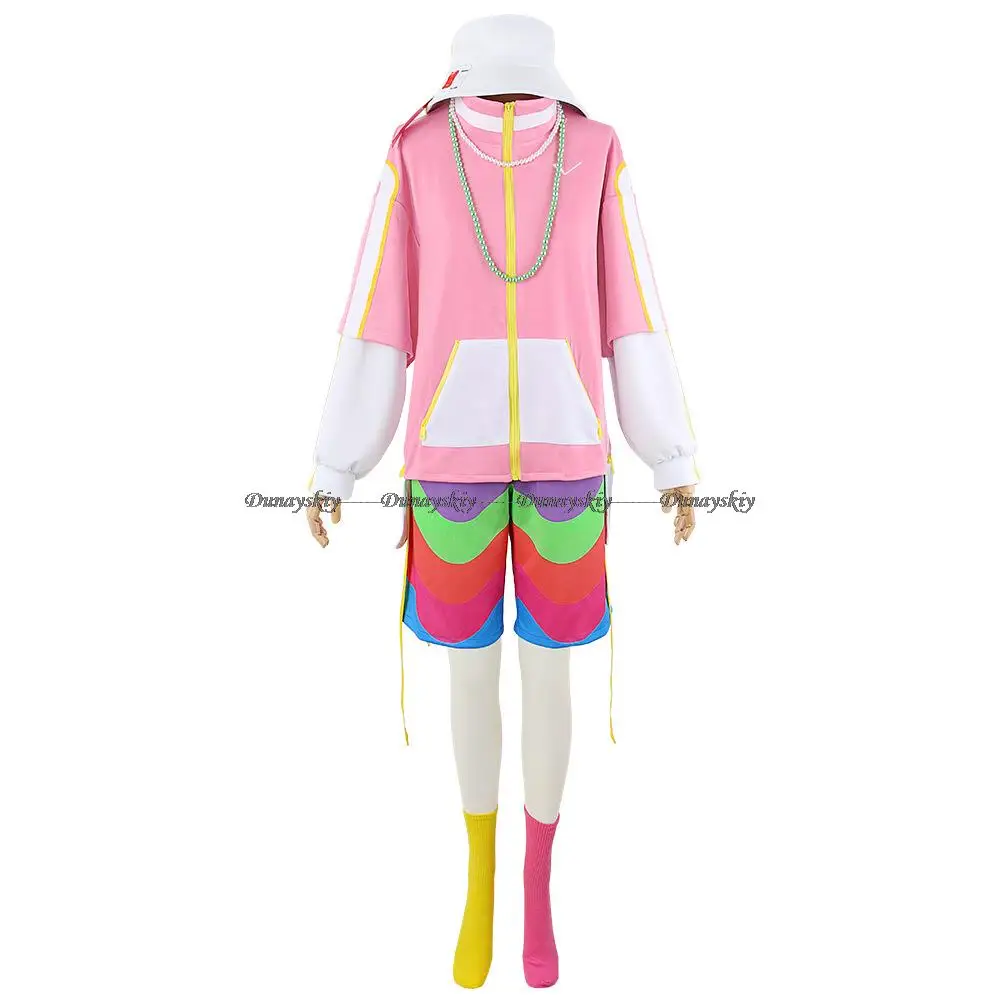 Paradox Live VISTY 칸타로 미스지 코스프레 코스튬 애니메이션 드레스, 크리스마스 할로윈 무료 배송 가발, 여성 유니폼 의류