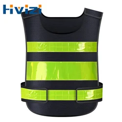 Cycling Reflective Vest High Visibility Safe Jacket for Night Riding Running Jogging Cycling Motorcycle Outdoor Sports Waistcoat