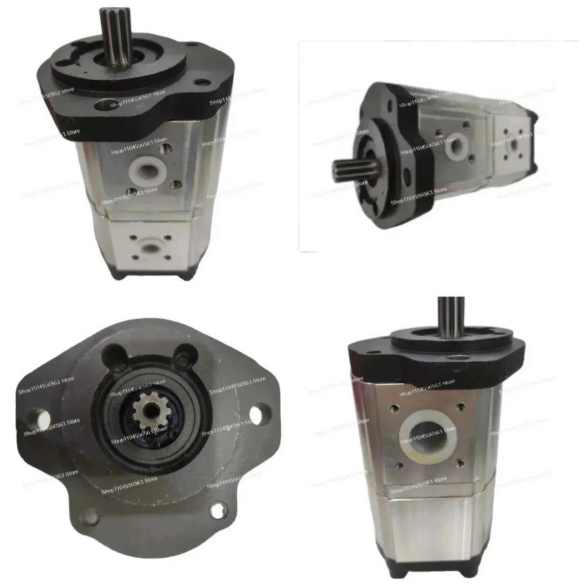 Hydraulic double gear pump, universal replacement parts for agricultural machinery, suitable for multiple models