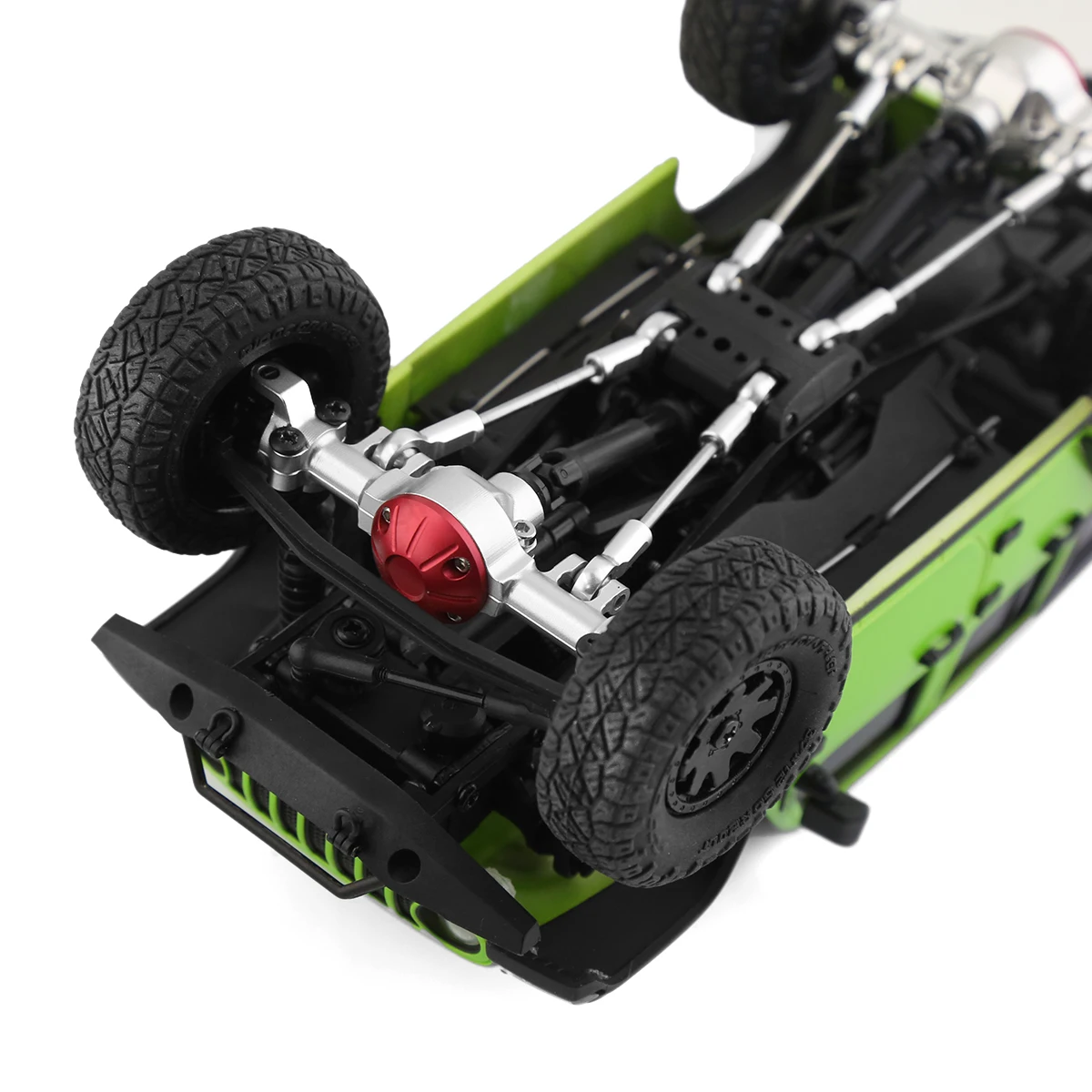 Metalowa oś przedni tylny zderzak amortyzator osi CVD pełny zestaw do 1/24 zdalnie sterowany samochód gąsienicowy Kyosho Mini-Z 4x4 JEEP