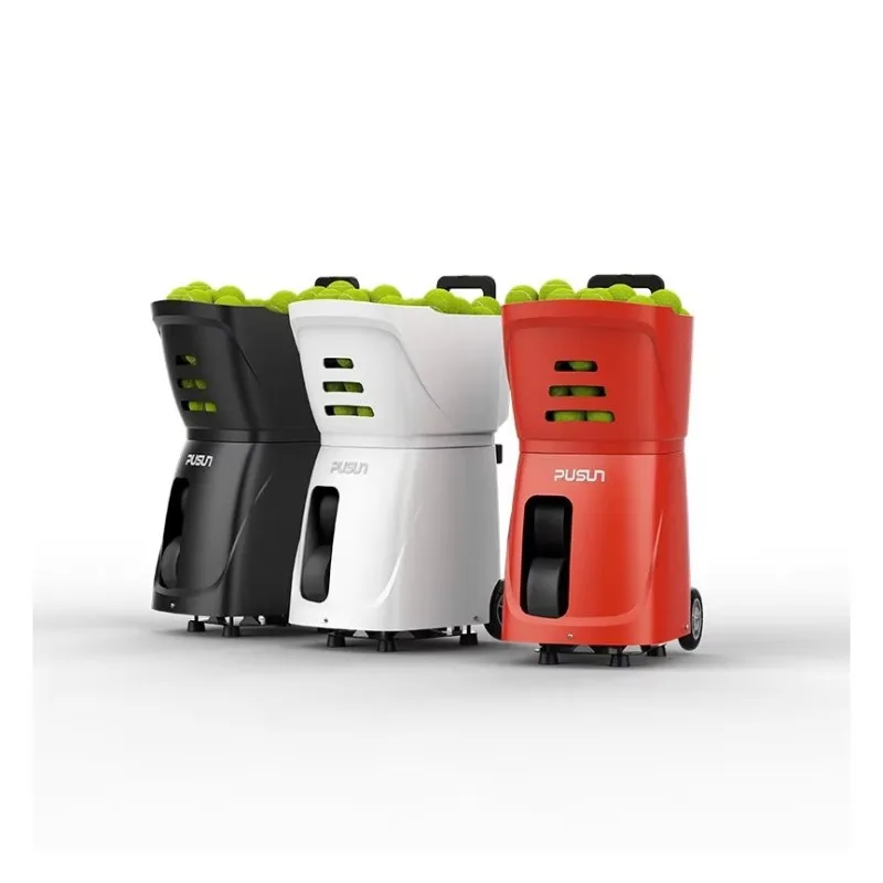 Automatic Tennis Serving Machine PT-SMART Durable Construction Ball Pitcher for Schools