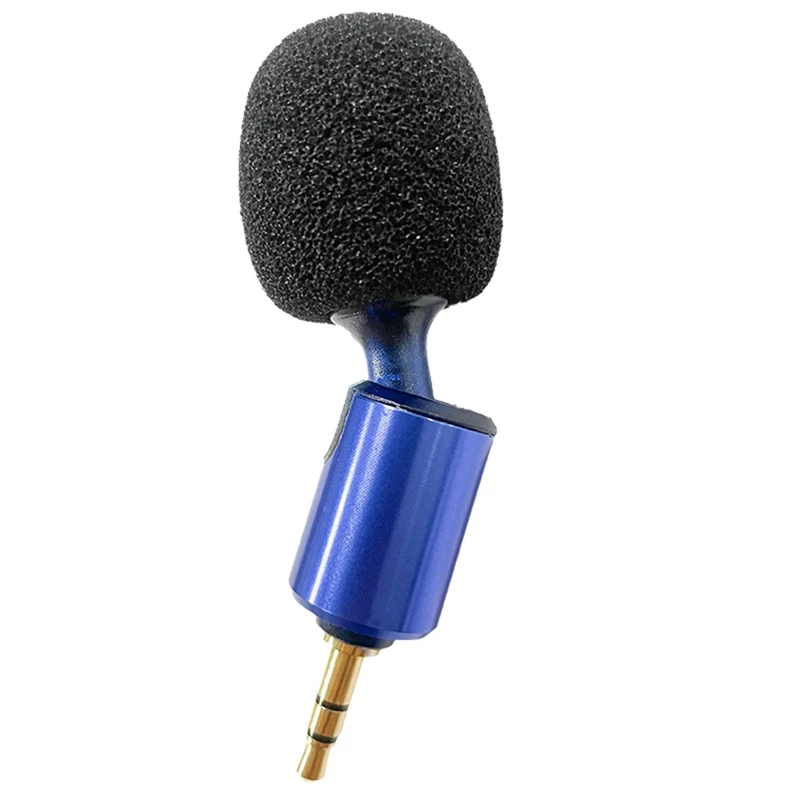 A99E-Mikrofon Perekam Video Mikrofon Vlog Wawancara Rekaman Kondensor Mini untuk Kamera SLR