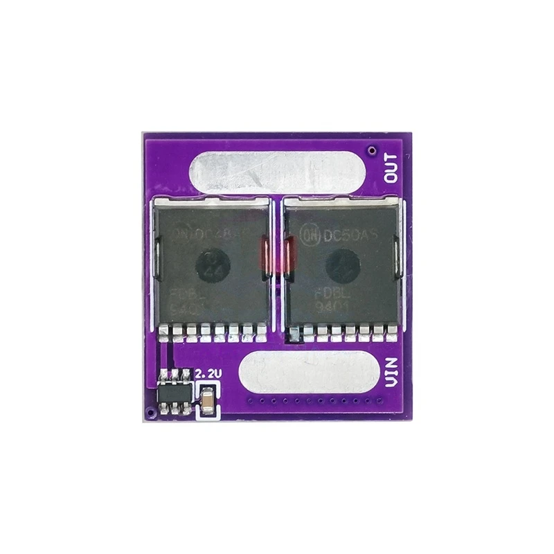 No grounding required, voltage-free limit ideal diode module, anti-reverse current, anti-reverse connection, anti-backflow diode