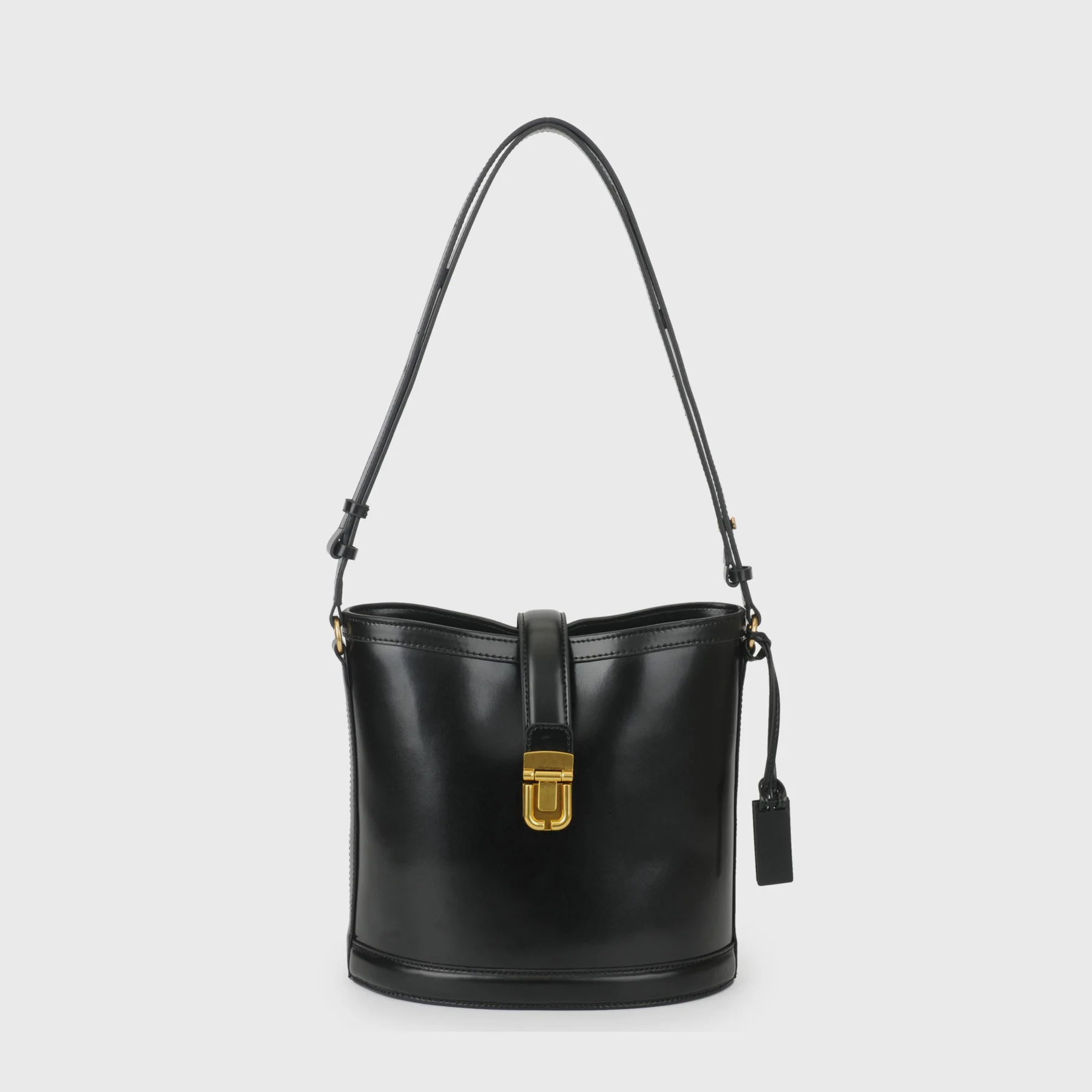 Imagem -04 - Vieline Novidades Womens Bucket Bolsa Couro Genuíno Grande Capacidade One-ombro Bolsa Crossbody Bag