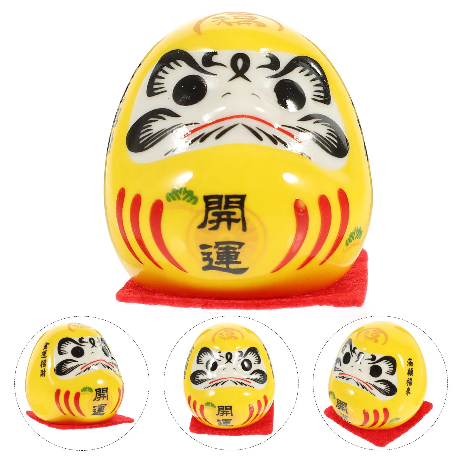 

Ceramic Statue Japanese Traditional Feng Shui Lucky Ornament Home Decoration Ceramic Buddhism Japanese Figurines