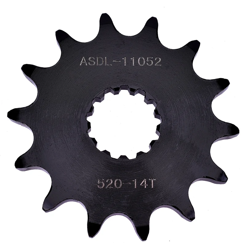 

520 14T Motor Bike Front Sprocket Gear Wheel For Yamaha Raptor YFM 660 Ltd Editon Black WR450 WR450F YZ450 YFM660 YFM660R